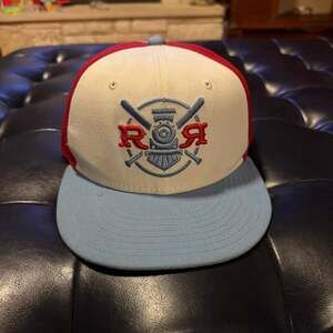 Round Rock Express New Era 2022 On-Field Fauxback 59FIFTY Fitted Hat